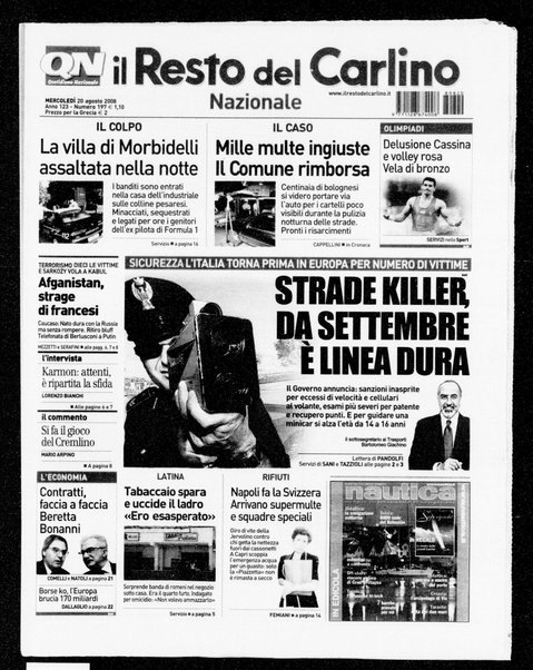 Il Resto del Carlino : giornale dell'Emilia